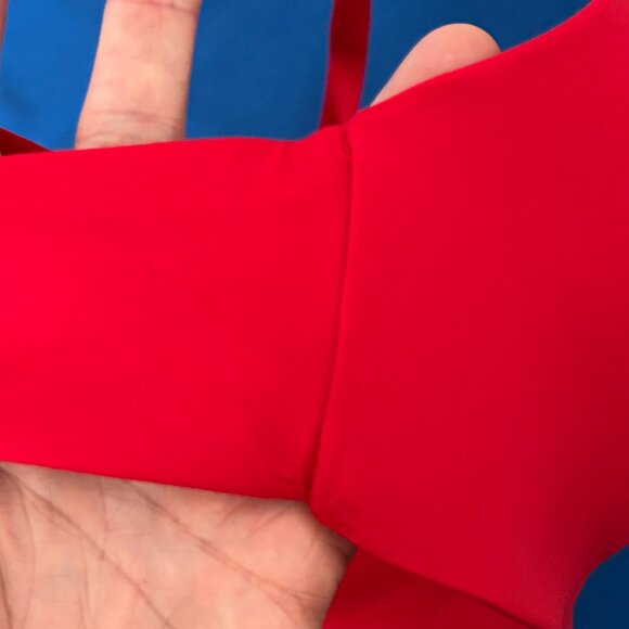 Victoria Secret Women T Shirt Lightly Lined Wireless Bra Size 32DD Red Racerback - Picture 15 of 16